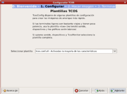 tcos-config plantillas