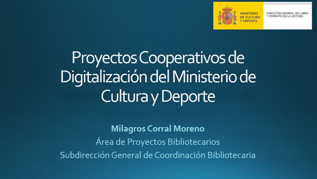 LB.08. Proyectos cooperativos de digitalización del Ministerio de Cultura y Deporte