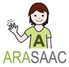 Logotipo de ARASAAC. Autor del pictograma: Sergio Palau. Procedencia: www.arasaac.org. Licencia: BY- NC- SA.