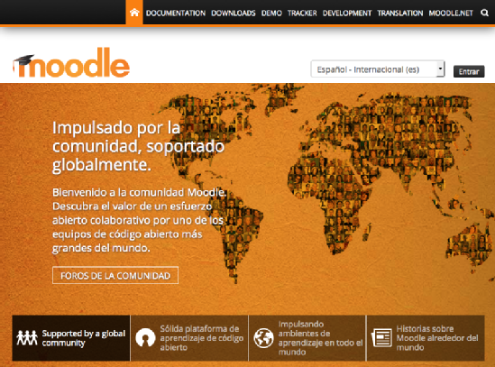 Web de Moodle