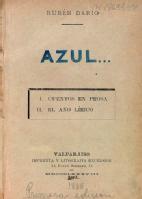 Primera edición de Azul