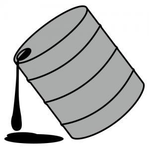 Pictograma de ARASAAC que representa el petróleo