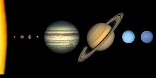 Imagen propiedad de Pixabay en la que se ven todos los planetas del sistema solar.