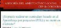 Aprendizaje por Proyectos. CEP de Córdoba