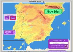 Captura de pantalla de la web de mapas interactivos de la web de Enrique Alonso