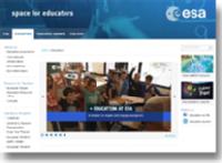 ESA. European Space Agency. Space for educators
